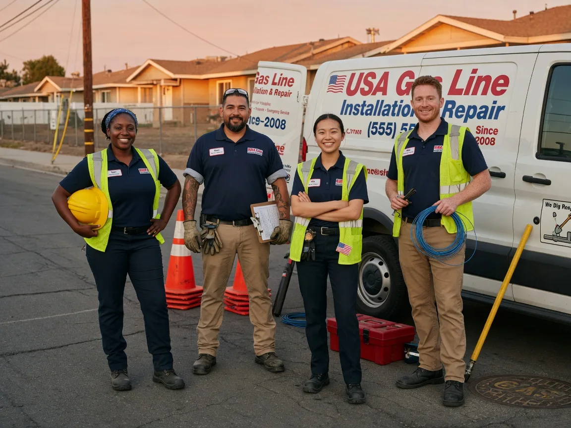 Gas Line Installation company in La Crosse, VA